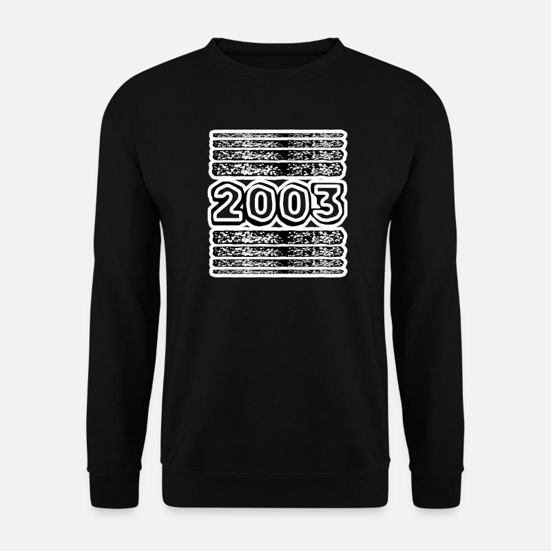 2003 2003 - Sweat-shirt Unisexe - noir