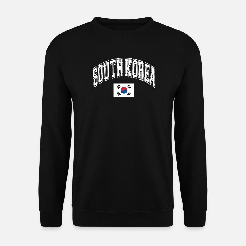 Corée du Sud - Sweat-shirt Unisexe - noir