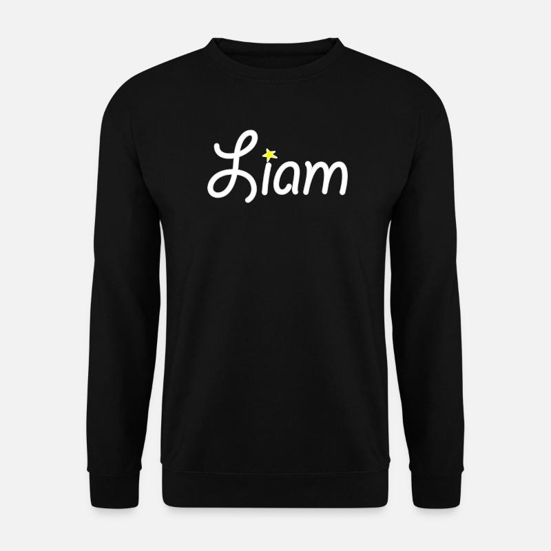 Liam - Unisex Pullover - Schwarz