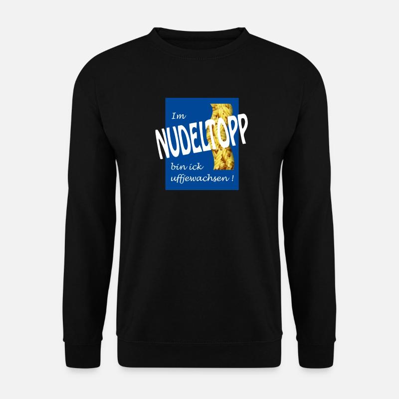 NUDELTOPP - Unisex Pullover - Schwarz