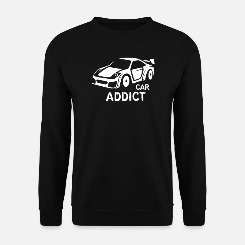 Car Addict – Racing Tuning Design - Unisex Sweatshirt - black
