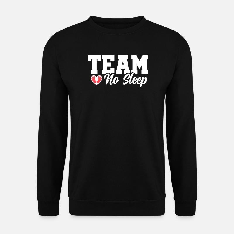 team no sleep - Unisex Sweatshirt - black