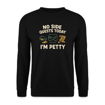 Booktok Fantasy Bookish Humor Gift for - Unisex Sweatshirt - black - Front - Alina (178cm) & Michal (187cm)
