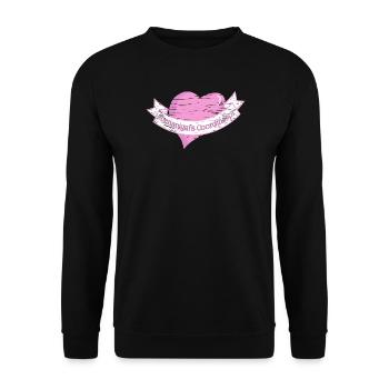 Streiche-Koordinatorin St. Patrick's Day  - Unisex Pullover - Schwarz - Vorne - Alina (178cm) & Michal (187cm)