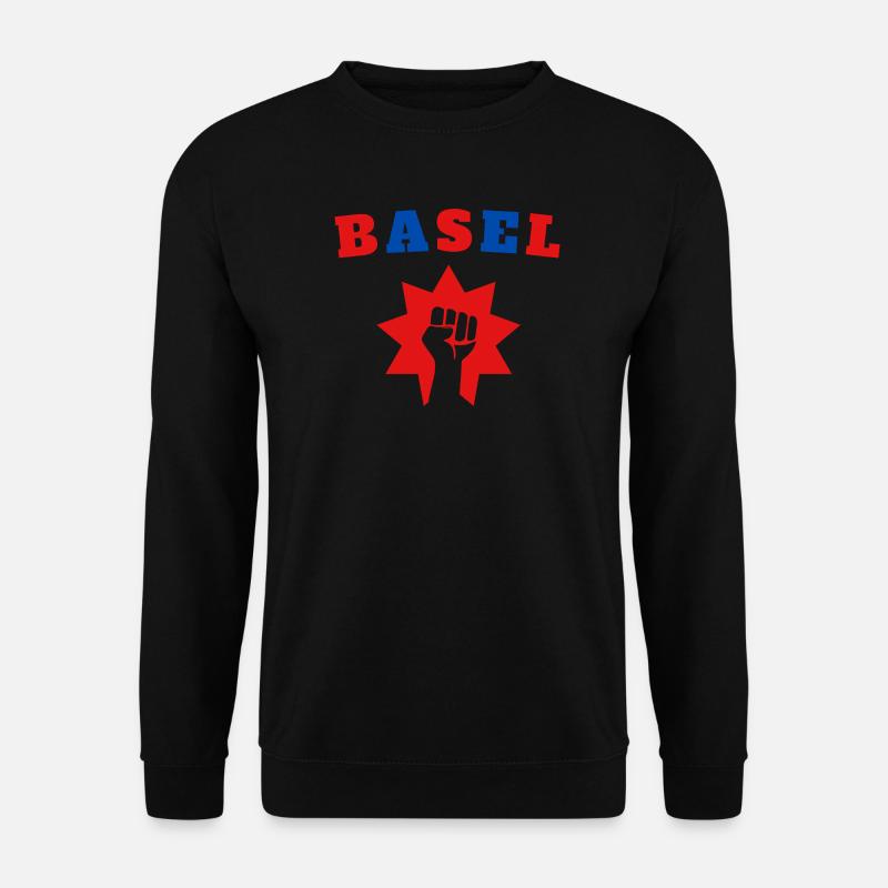 Basel - Unisex Pullover - Schwarz
