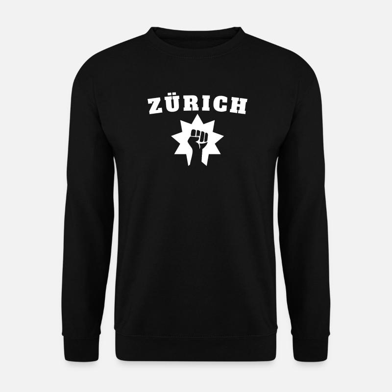 Zurich - Unisex Sweatshirt - black
