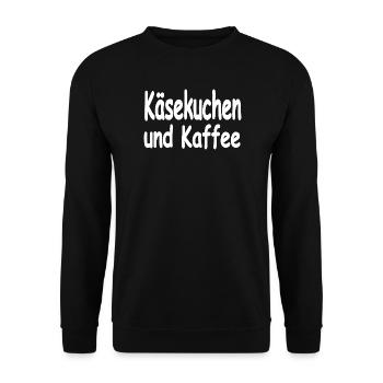 Cheesecake - Unisex Sweatshirt - black - Front - Alina (178cm) & Michal (187cm)