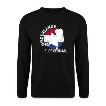 Bloemendaal - Unisex Pullover - Schwarz - Vorne - Alina (178cm) & Michal (187cm)