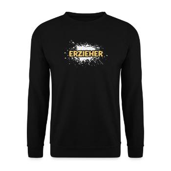 Formateur en emploi - Sweat-shirt Unisexe - noir - Devant - Alina (178cm) & Michal (187cm)