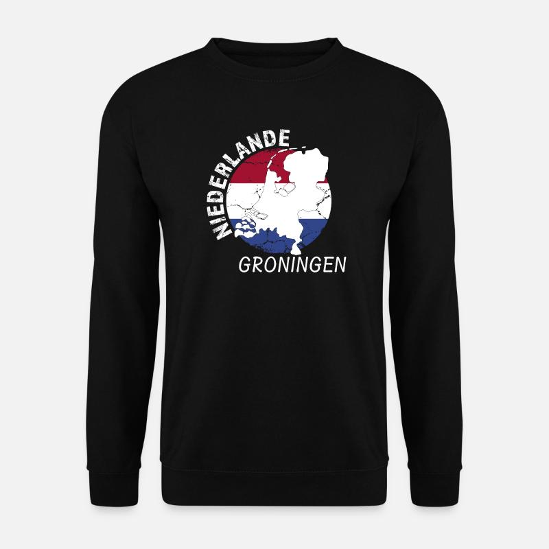 Groningen - Unisex Sweatshirt - black