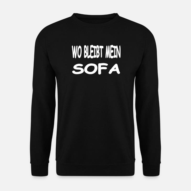 sofa - Unisex Sweatshirt - black