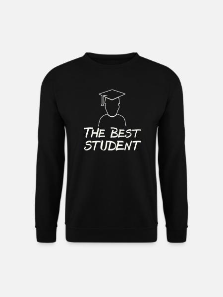 Der Beste Student – Abschlussmotiv - Unisex Pullover - Schwarz