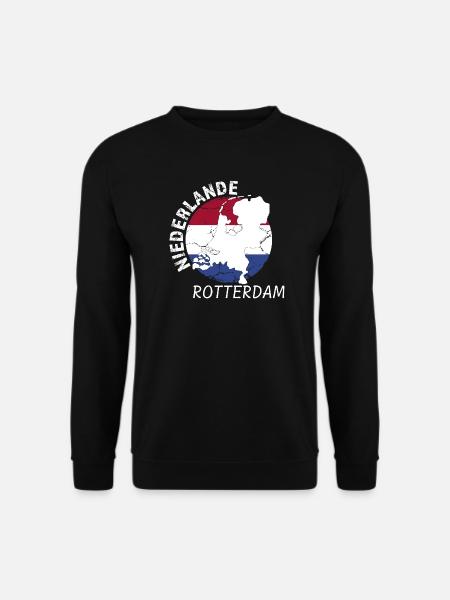 Rotterdam - Sweat-shirt Unisexe - noir