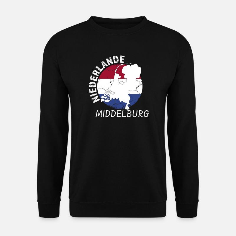 Middelburg - Unisex Pullover - Schwarz