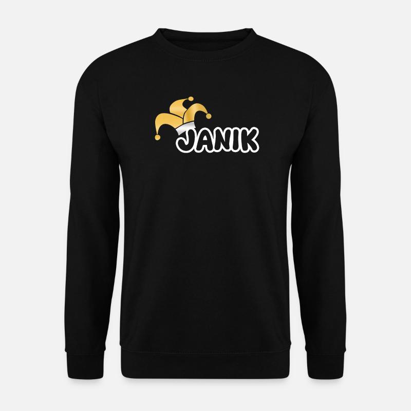 Janik as Carnival - Unisex Sweatshirt - black