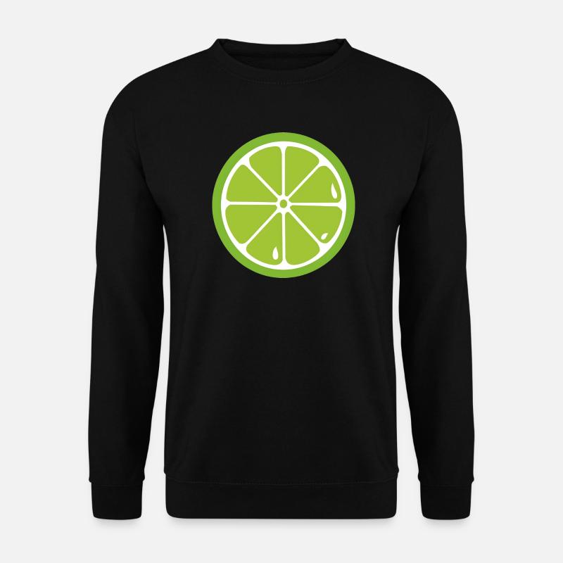Limette Lime - Unisex Sweatshirt - black