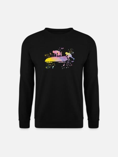 Bob Team Anschieber Bob - Unisex Pullover - Schwarz