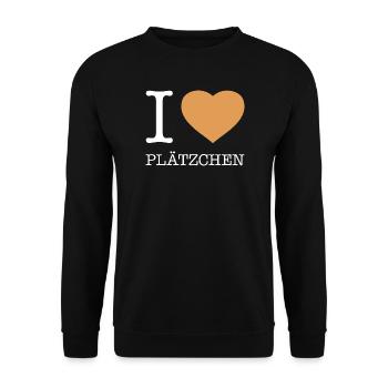 J’adore les cookies - Sweat-shirt Unisexe - noir - Devant - Alina (178cm) & Michal (187cm)