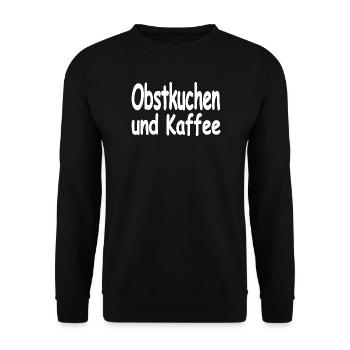 Gâteau - Sweat-shirt Unisexe - noir - Devant - Alina (178cm) & Michal (187cm)
