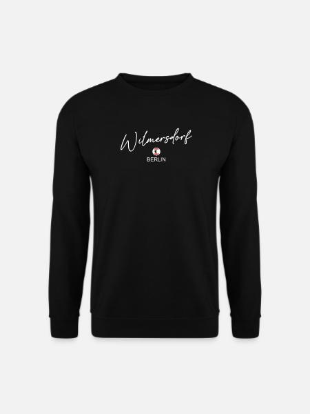 Wilmersdorf - Berlin Flag - Berlin Bear - Unisex Sweatshirt - black