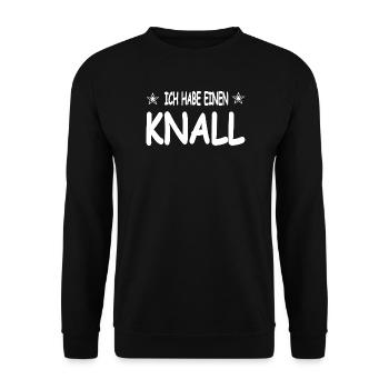 Coup - Sweat-shirt Unisexe - noir - Devant - Alina (178cm) & Michal (187cm)