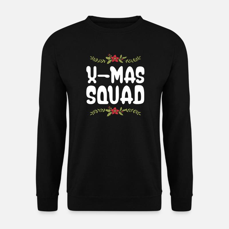 X-Mas Squad - Unisex Pullover - Schwarz