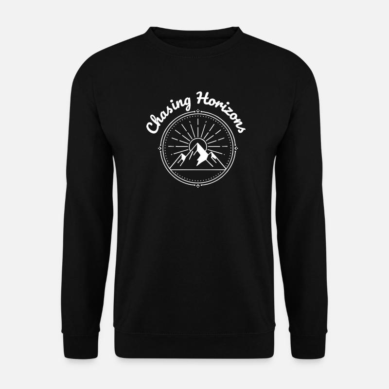 Chasing Horizons - Unisex Pullover - Schwarz