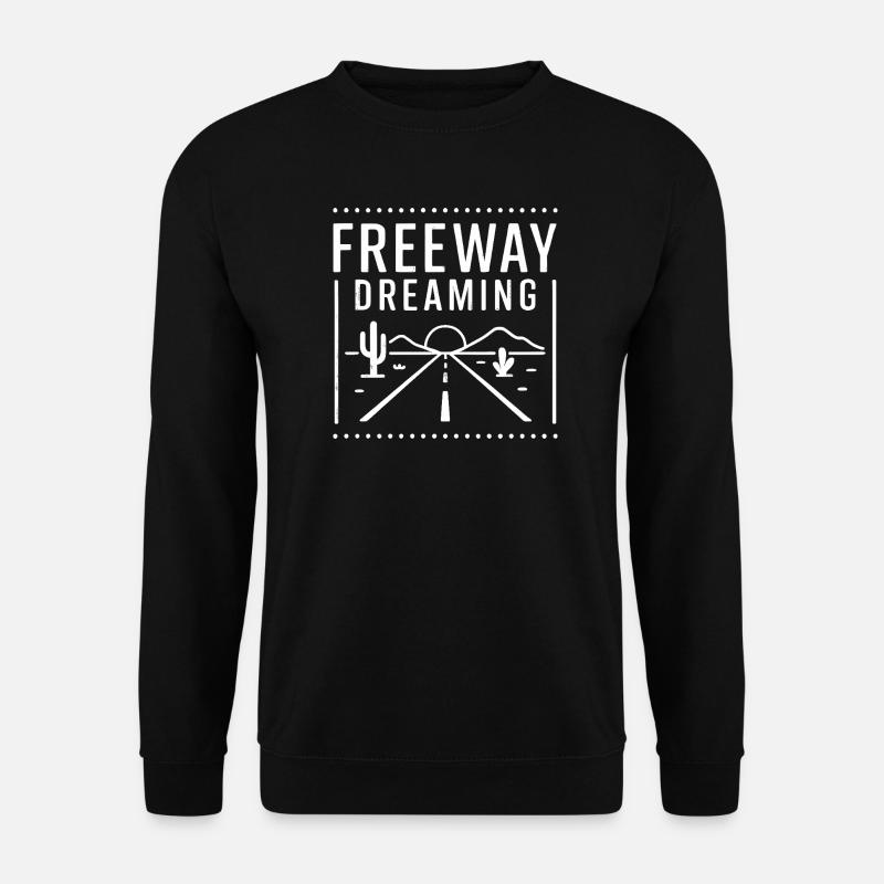 Freeway Dreaming - Unisex Pullover - Schwarz