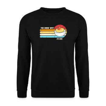 Vous savez pourquoi je suis ici : l’évier de Thanksgiving - Sweat-shirt Unisexe - noir - Devant - Alina (178cm) & Michal (187cm)