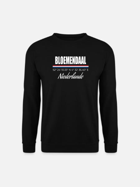 Bloemendaal - Sweat-shirt Unisexe - noir