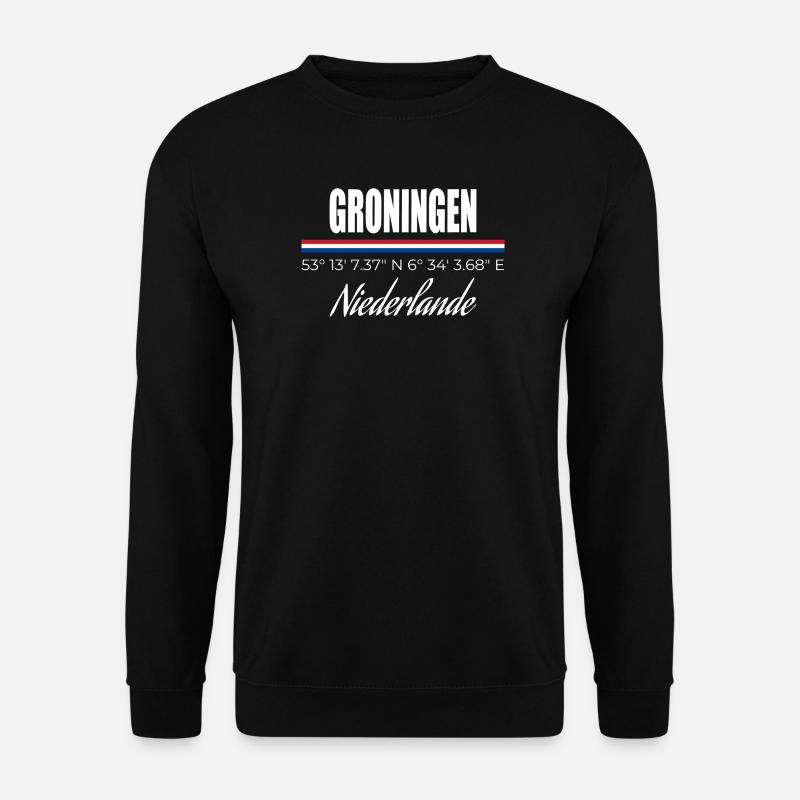 Groningen - Unisex Sweatshirt - black