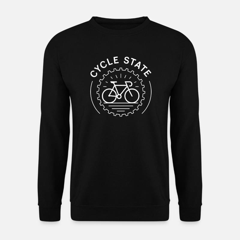 Cycle State - Unisex Pullover - Schwarz