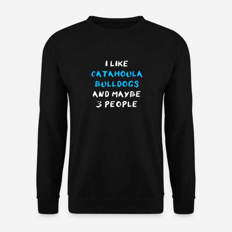 Catahoula Bulldog - Unisex Pullover - Schwarz