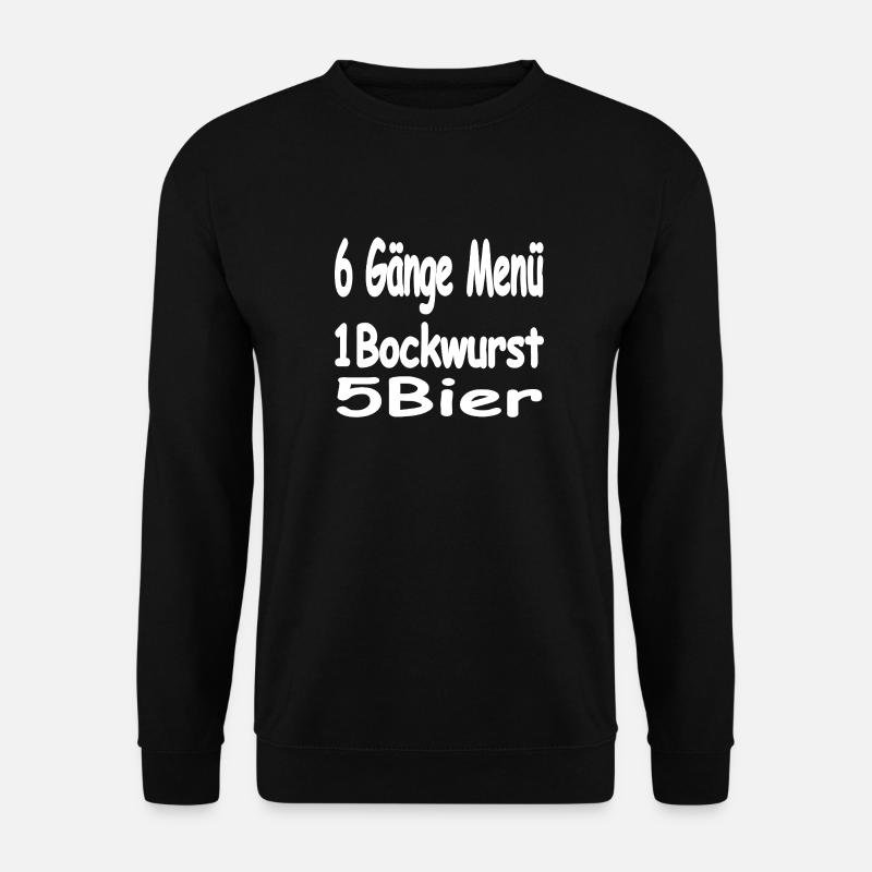 Bier - Unisex Pullover - Schwarz