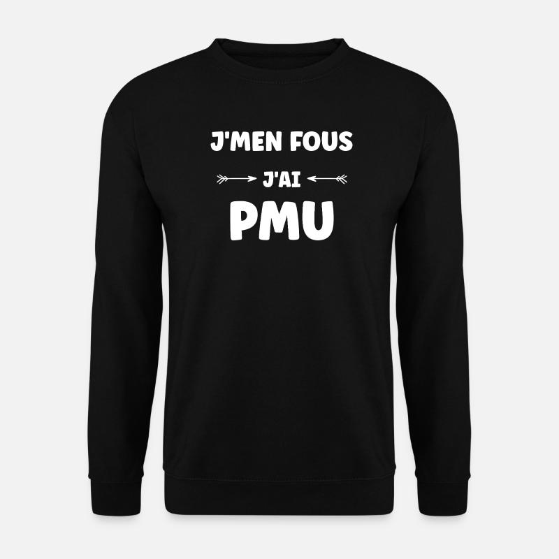 PMU-Humor - Unisex Pullover - Schwarz