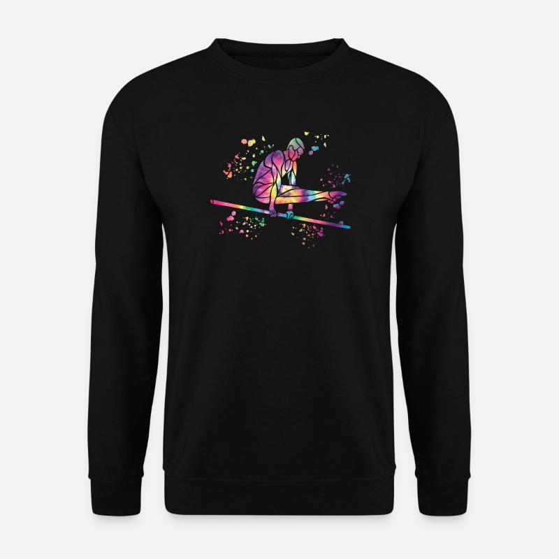 Turnerin Reck Kunstturnen - Unisex Pullover - Schwarz