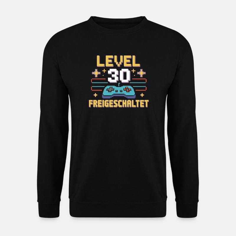 Level 30 Unlocked Controller - Unisex Sweatshirt - black