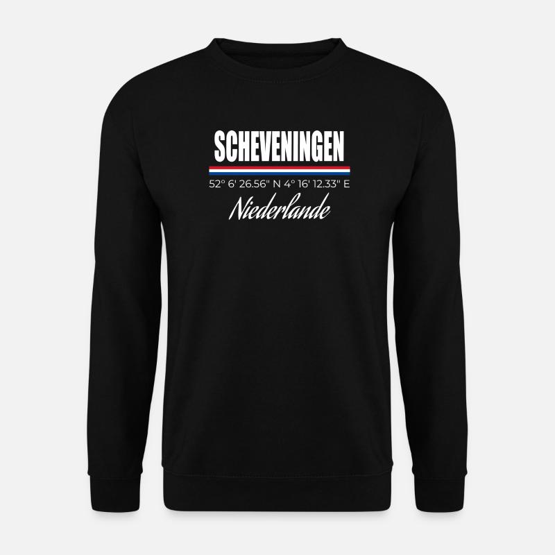 Scheveningen - Sweat-shirt Unisexe - noir