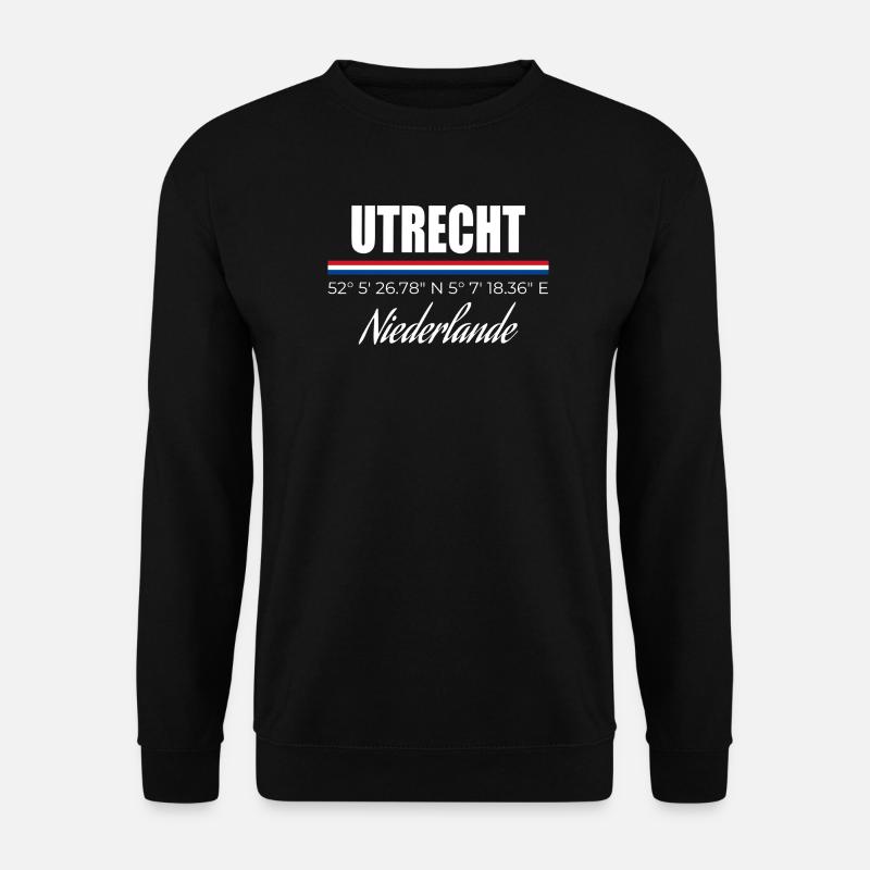 Utrecht - Unisex Sweatshirt - black