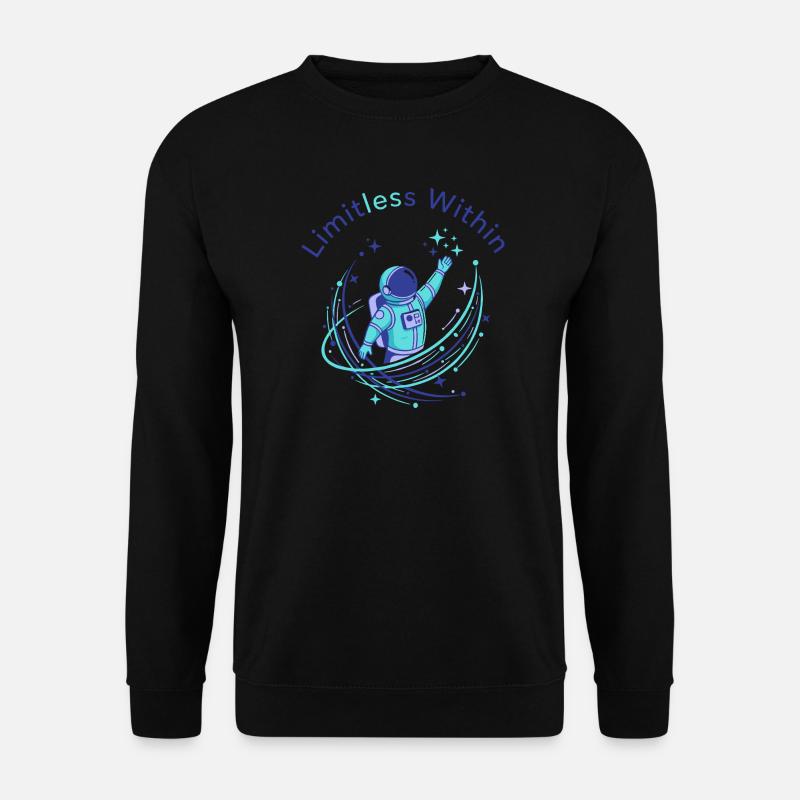 Grenzen im Inneren - Unisex Pullover - Schwarz