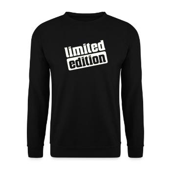 Limited edition - Unisex Sweatshirt - black - Front - Alina (178cm) & Michal (187cm)