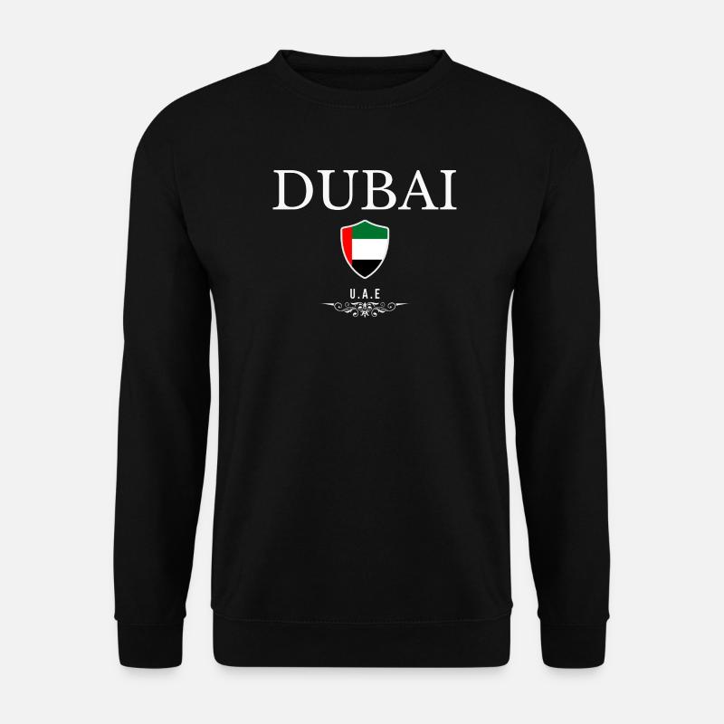 Souvenir Dubai, ich liebe Dubai - Unisex Pullover - Schwarz
