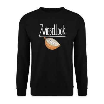 Zwiebellook Outdoor Wandern Trekking - Unisex Pullover - Schwarz - Vorne - Alina (178cm) & Michal (187cm)