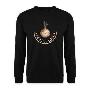 Zwiebellook Outdoor Wandern Trekking - Unisex Pullover - Schwarz - Vorne - Alina (178cm) & Michal (187cm)