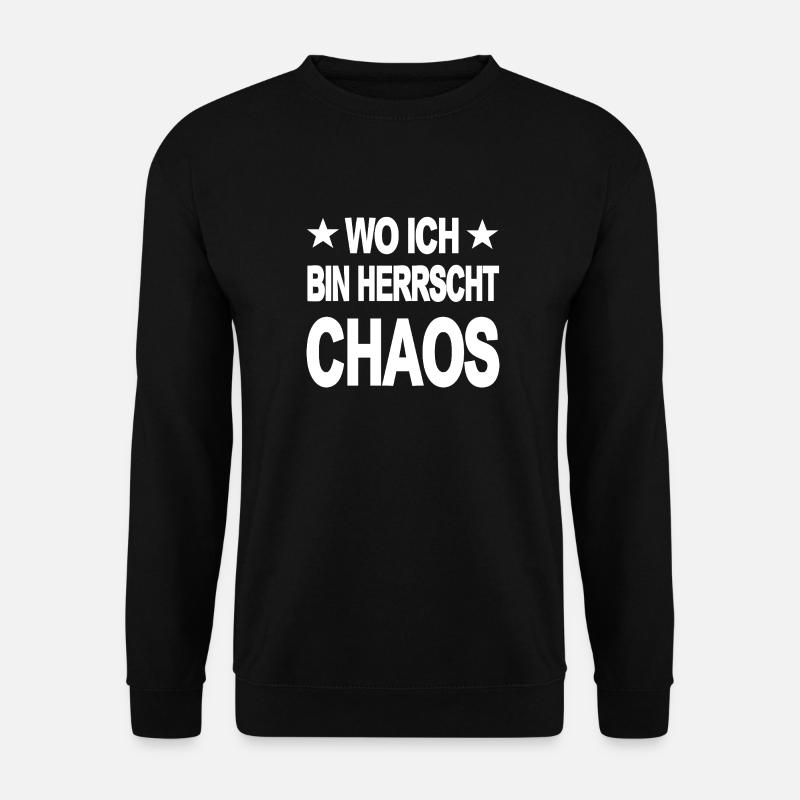 Chaos - Unisex Pullover - Schwarz