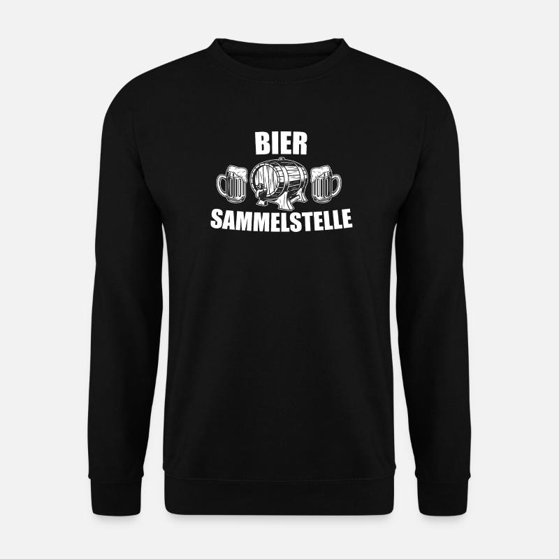 Biersammelstelle - Unisex Pullover - Schwarz