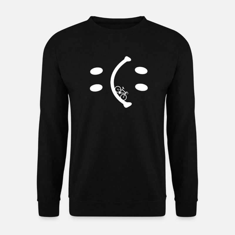 Bicycle - Be Happy you decide - Unisex Sweatshirt - black