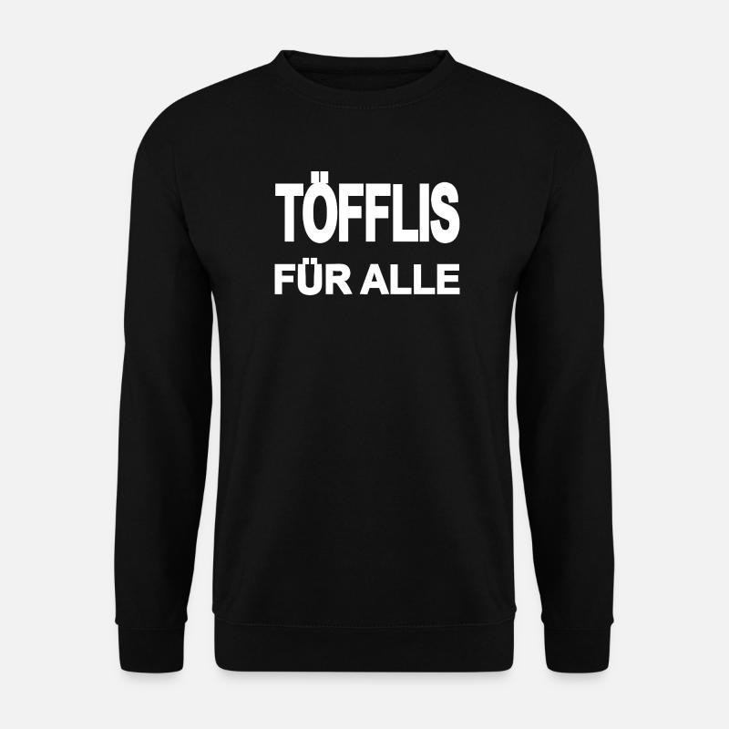 Töffli - Unisex Pullover - Schwarz