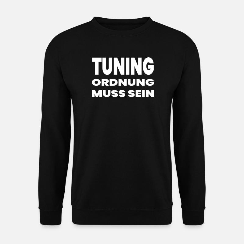 Tuning - Unisex Pullover - Schwarz