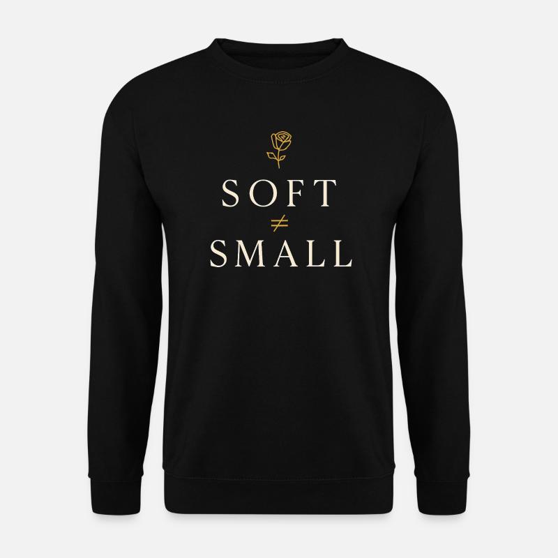 Eleganter Femininer Lebensstil, Sanfte - Unisex Pullover - Schwarz